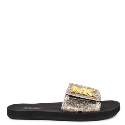 michael kors sliders uk|michael kors slippers women's.